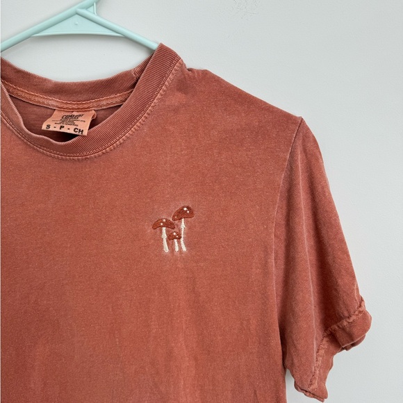 Sunmilk Embroidered Mushroom Tee - Picture 5 of 7